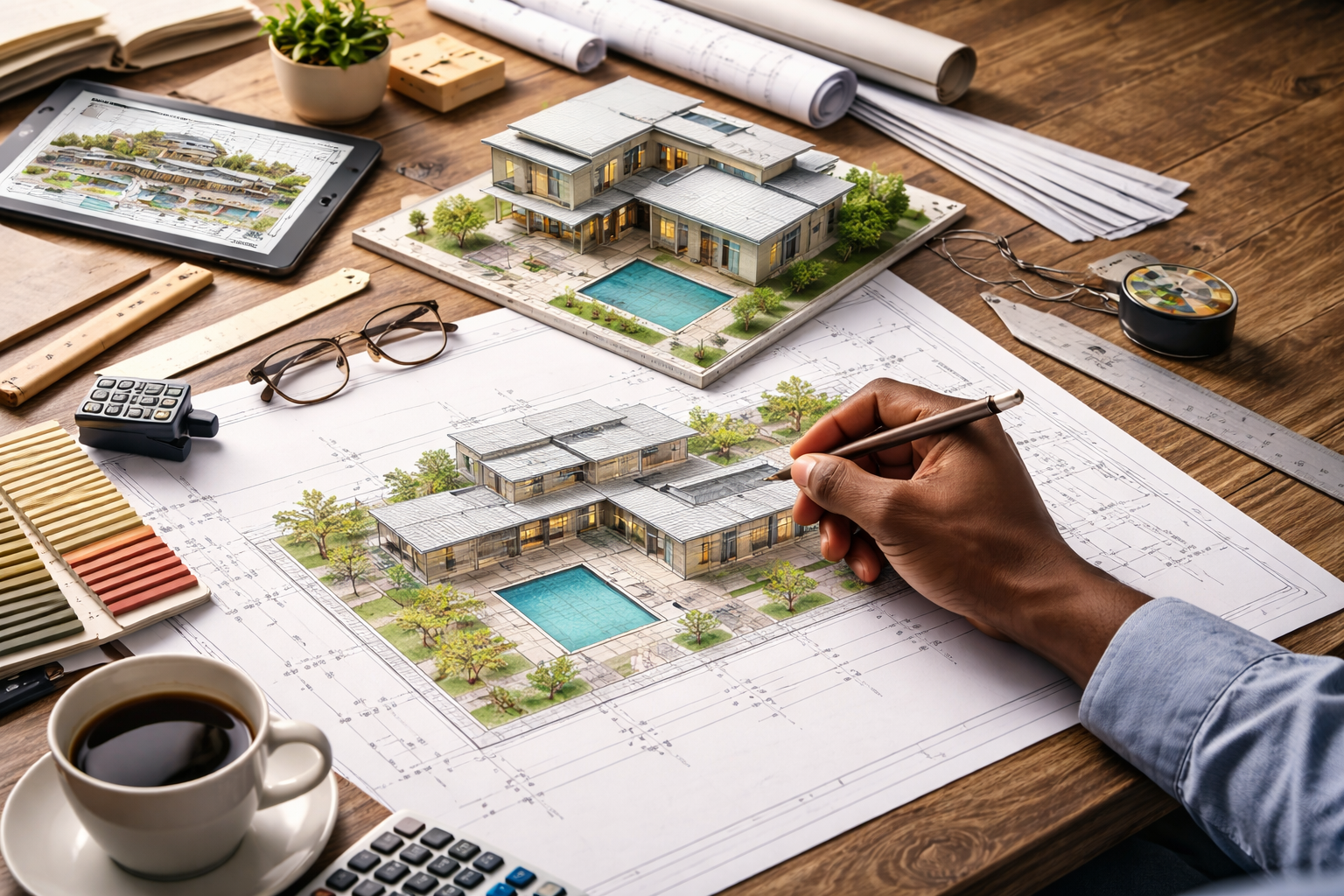 L'équipe HARDMAN Engineering sur chantier